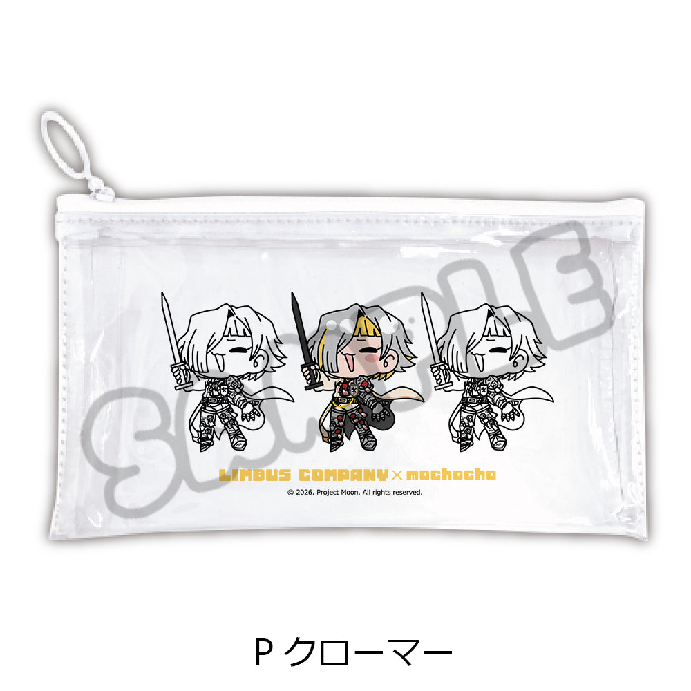 (Goods - Pouch) Limbus Company Flat Clear Pouch P (Kromer)