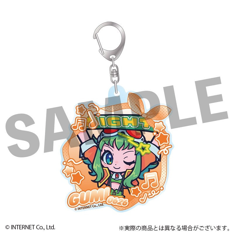 (Goods - Keychain) VOCALOID GUMI Fure Friends Acrylic Keychain Towel Ver.