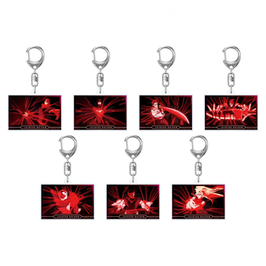 (1BOX=7)(Goods - Keychain) Jujutsu Kaisen Culling Game Trading Acrylic Keychain OP ver. (7 Types)