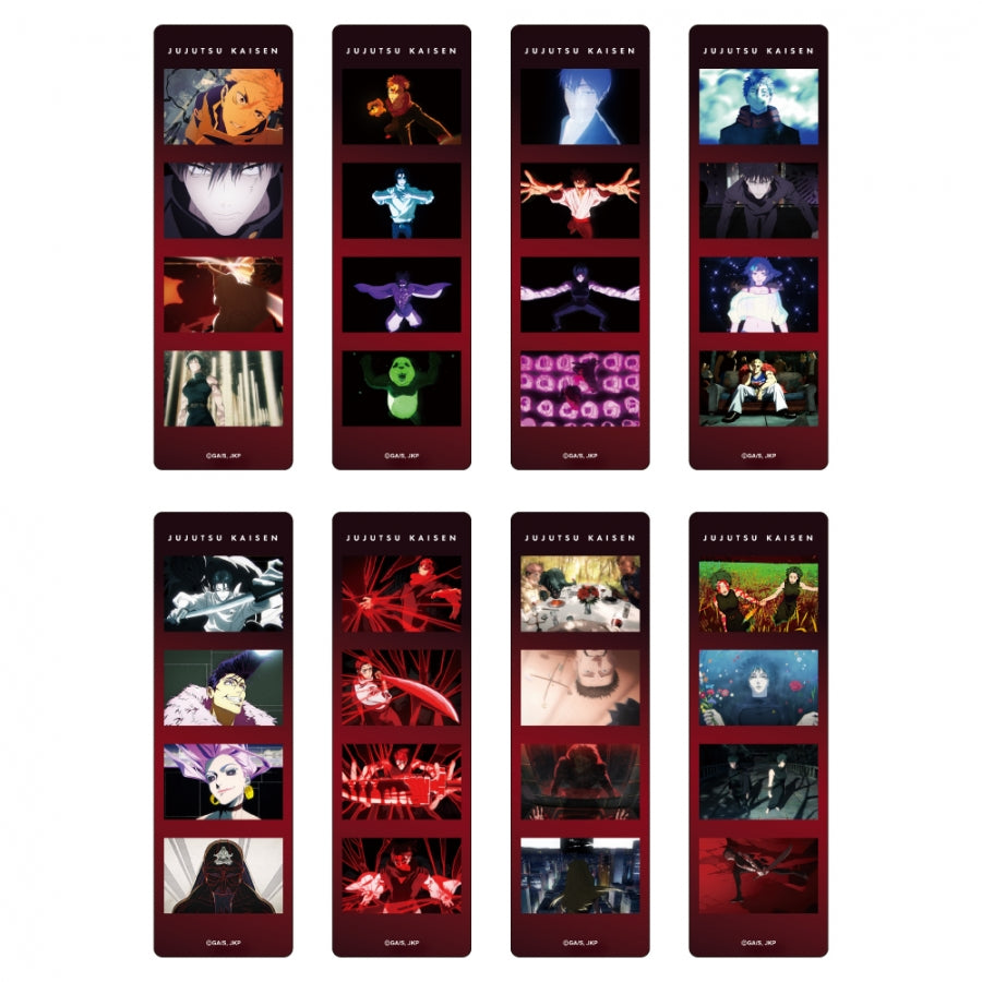 (1BOX=8)(Goods - Bookmark) Jujutsu Kaisen Culling Game Trading Clear Bookmark OP ver. (8 Types)