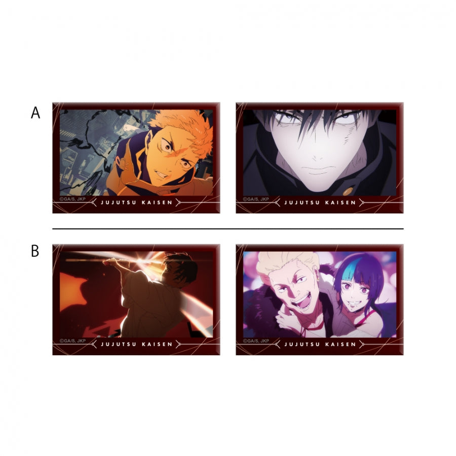 (Goods - Badge) Jujutsu Kaisen Culling Game Square Button Badge Set of 2 OP ver. A