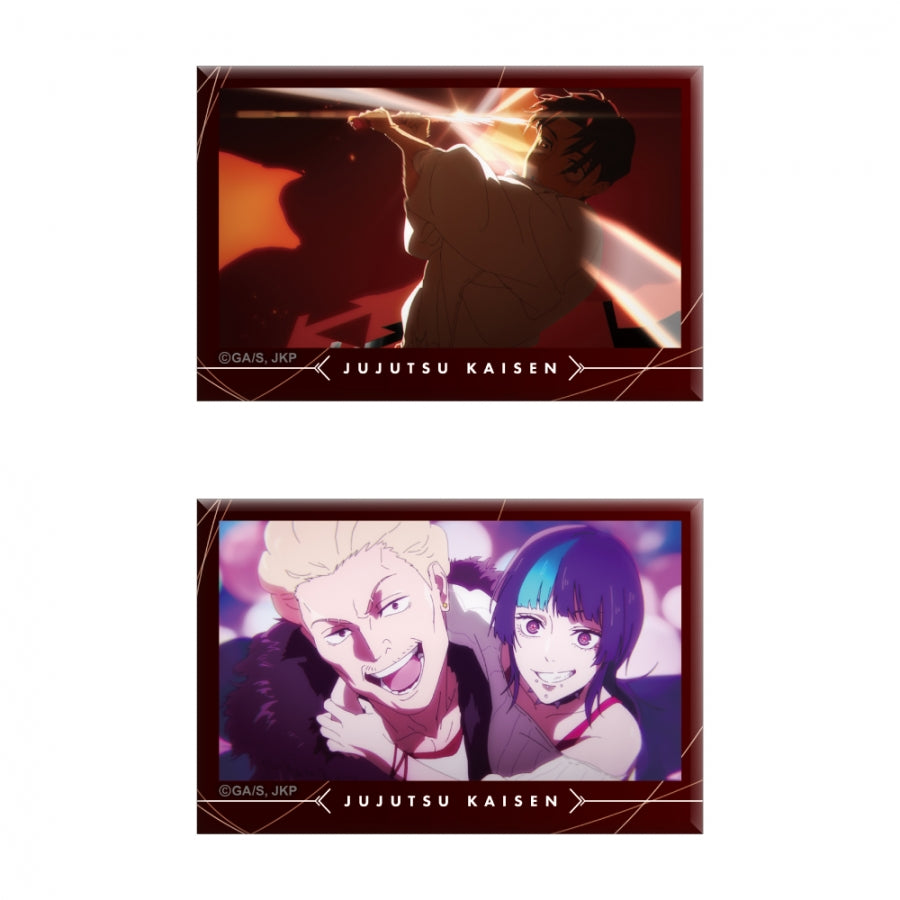 (Goods - Badge) Jujutsu Kaisen Culling Game Square Button Badge Set of 2 OP ver. B