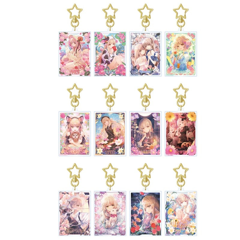 (Goods - Keychain) The Angel Next Door Spoils Me Rotten 2 Acrylic Keychain 12 Zodiac Visual (Capricorn)