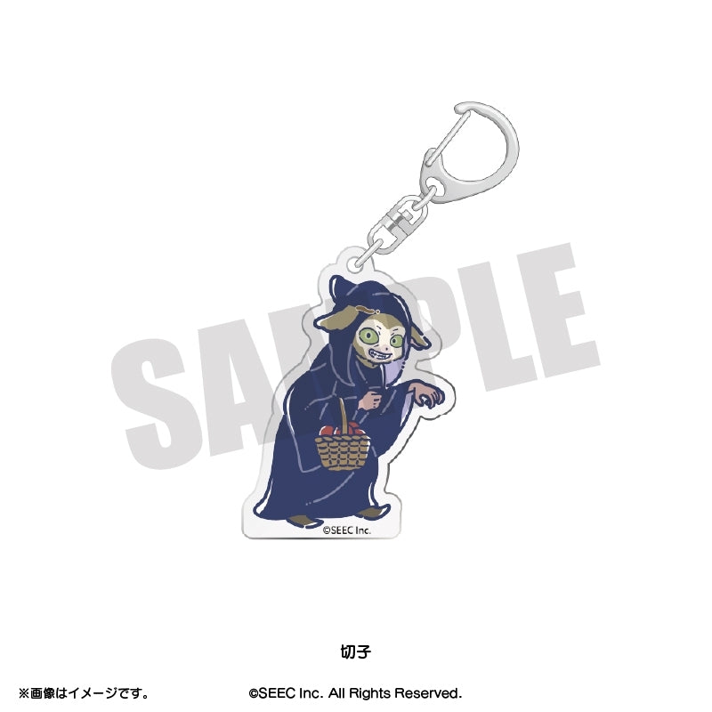 (Goods - Keychain) TASOKARE HOTEL Retro Pop Acrylic Keychain Kiriko