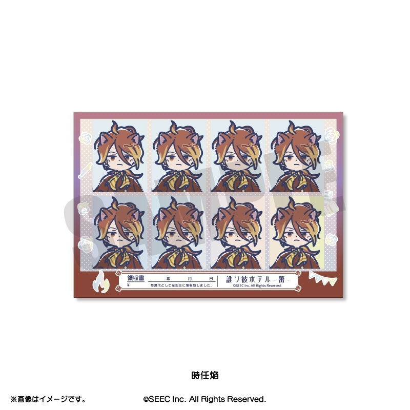 (Goods - Sticker) TASOKARE HOTEL Retro Pop ID Photo Style Sticker Homura Tokito