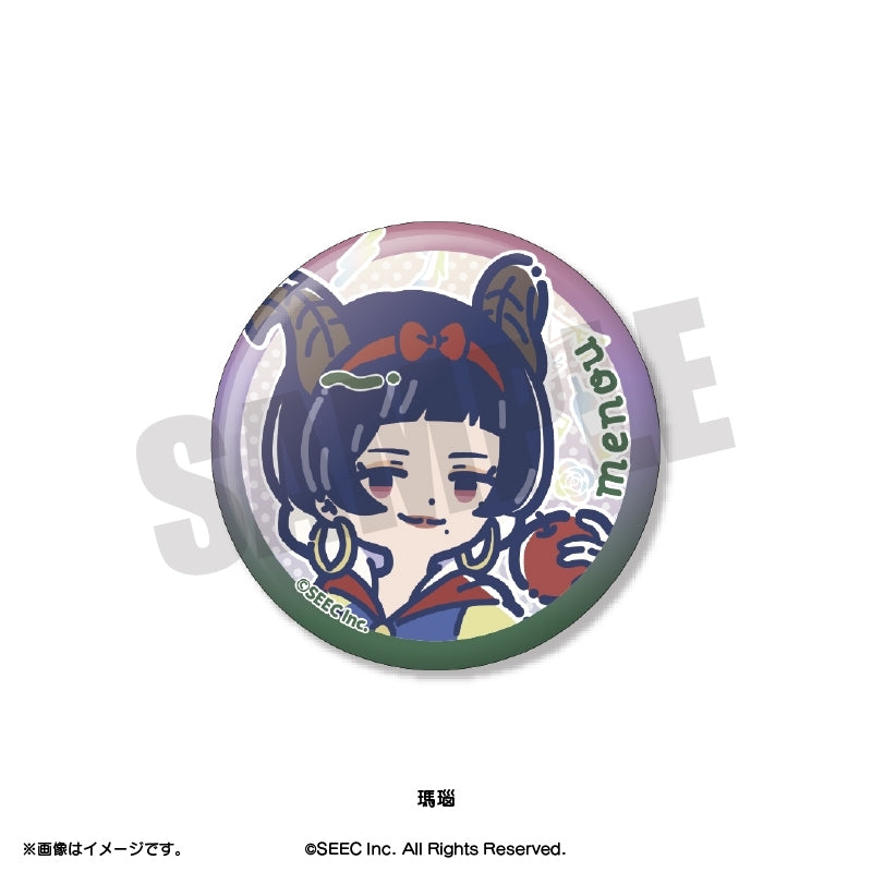 (1BOX=8)(Goods - Badge) TASOKARE HOTEL Retro Pop Button Badge (8 Types)