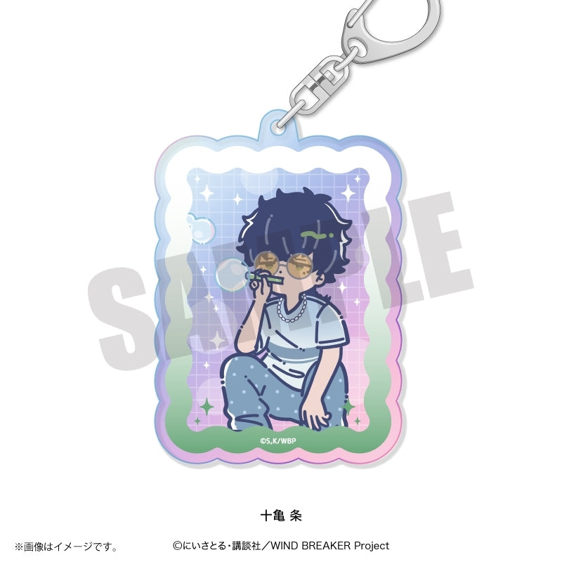 (Goods - Keychain) TV Anime WIND BREAKER Retro Pop Vol. 4 Iridescent Acrylic Keychain Jo Togame
