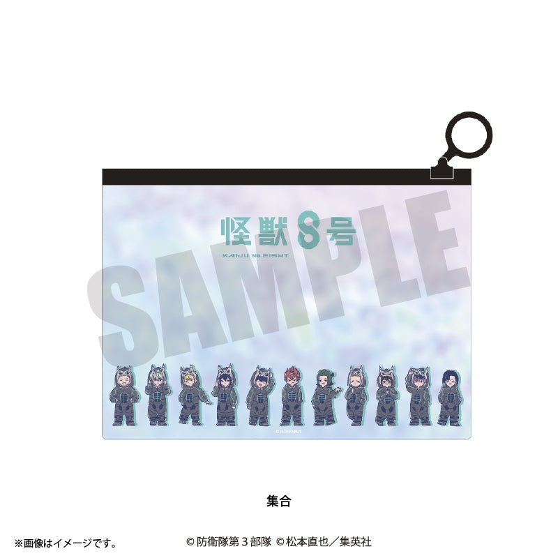 (Goods - Pouch) Kaiju No. 8 Anime Reto Pop Vol.3 Iridescent Pouch (2 Types Total) Ensemble