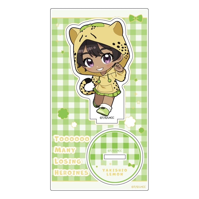(Goods - Acrylic Stand) Too Many Losing Heroines! Acrylic Stand (Lemon Yakishio/Animal Hoodie)