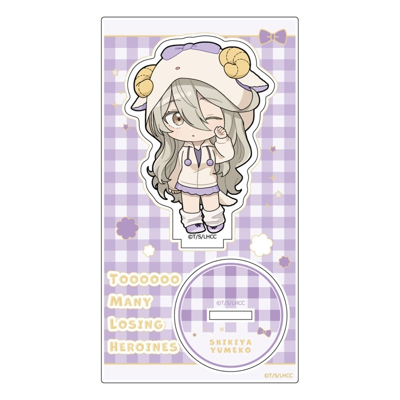 (Goods - Acrylic Stand) Too Many Losing Heroines! Acrylic Stand (Yumeko Shikiya/Animal Hoodie)