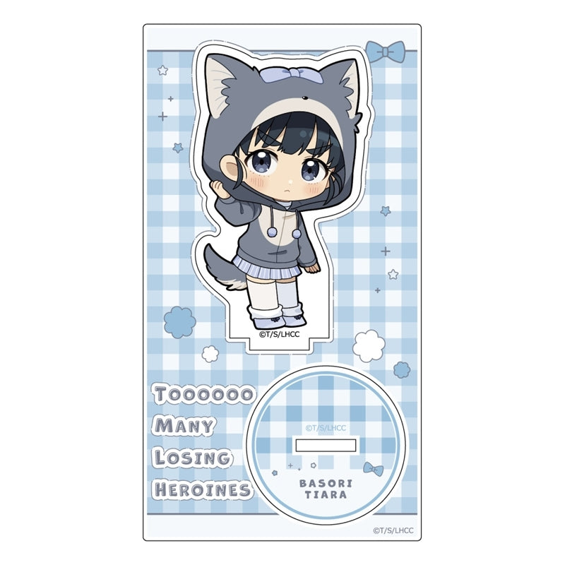 (Goods - Acrylic Stand) Too Many Losing Heroines! Acrylic Stand (Tiara Basori/Animal Hoodie)