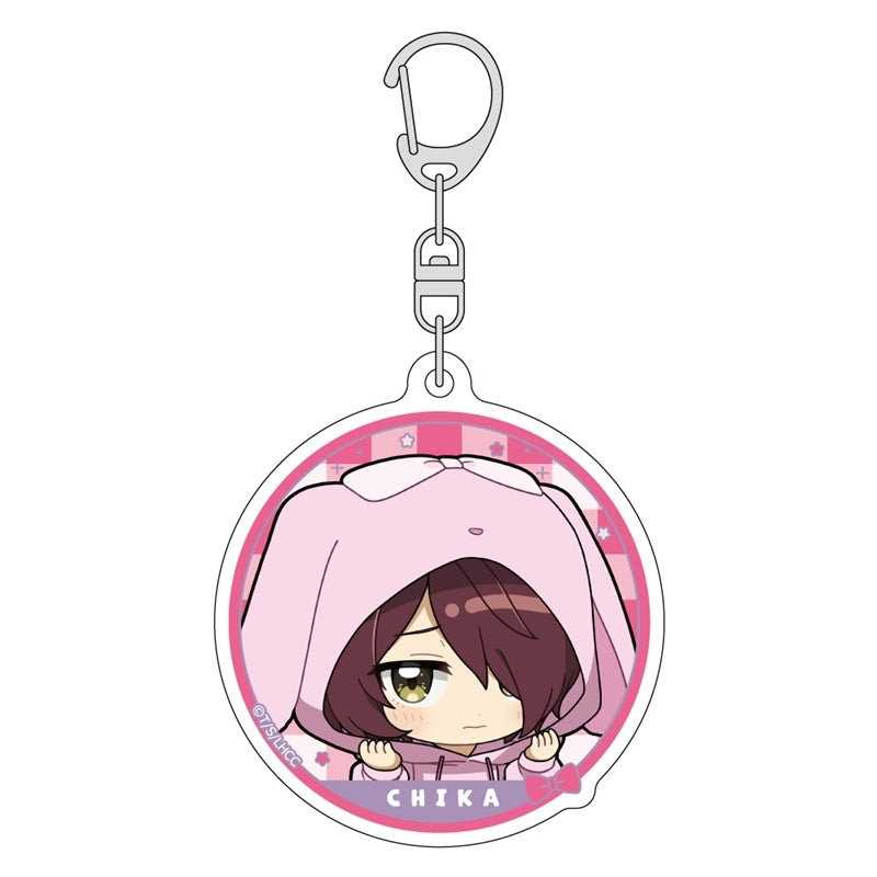 (Goods - Keychain) Too Many Losing Heroines! Acrylic Keychain (Chika Komari/Animal Hoodie)