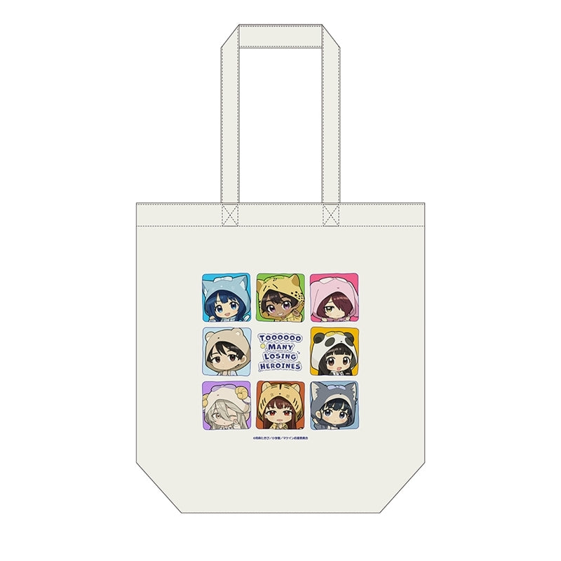 (Goods - Bag) Too Many Losing Heroines! Tote Bag (Animal Hoodie)