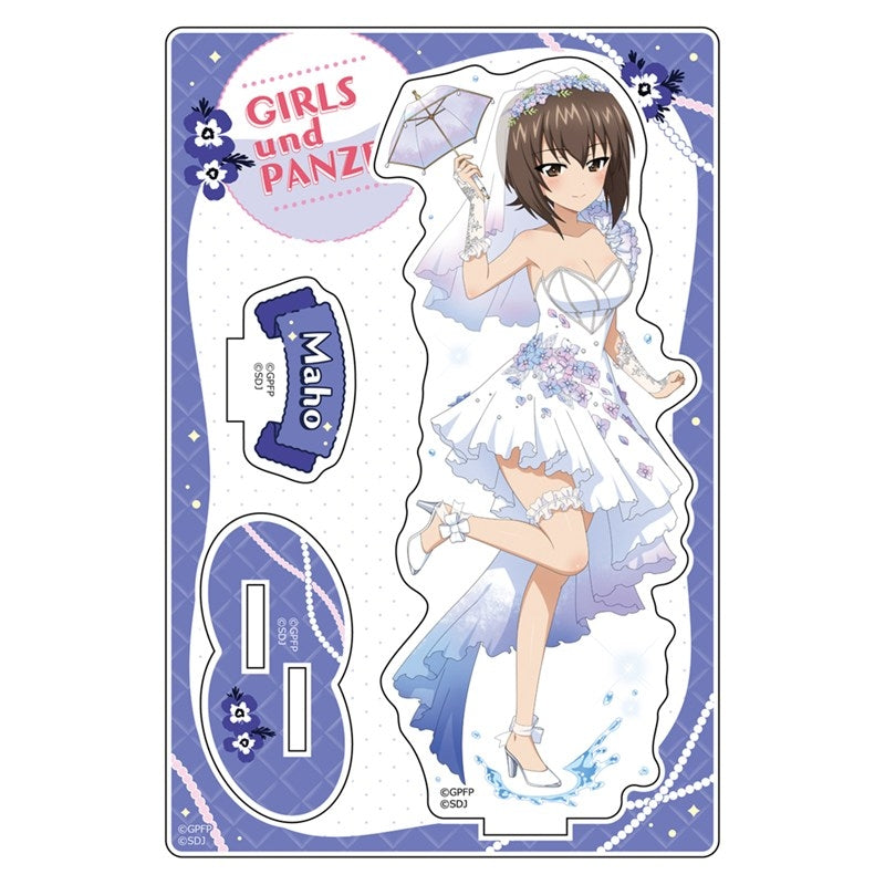 (Goods - Acrylic Stand) Girls und Panzer Great Tankery Operation! Acrylic Stand (Maho Nishizumi/JB2025)