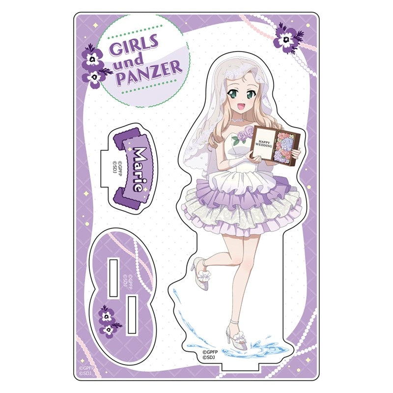 (Goods - Acrylic Stand) Girls und Panzer Great Tankery Operation! Acrylic Stand (Marie/JB2025)