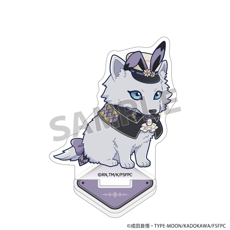 (Goods - Acrylic Stand) Fate/strange Fake Acrylic Stand (Silver Wolf Chimera/Chibi)