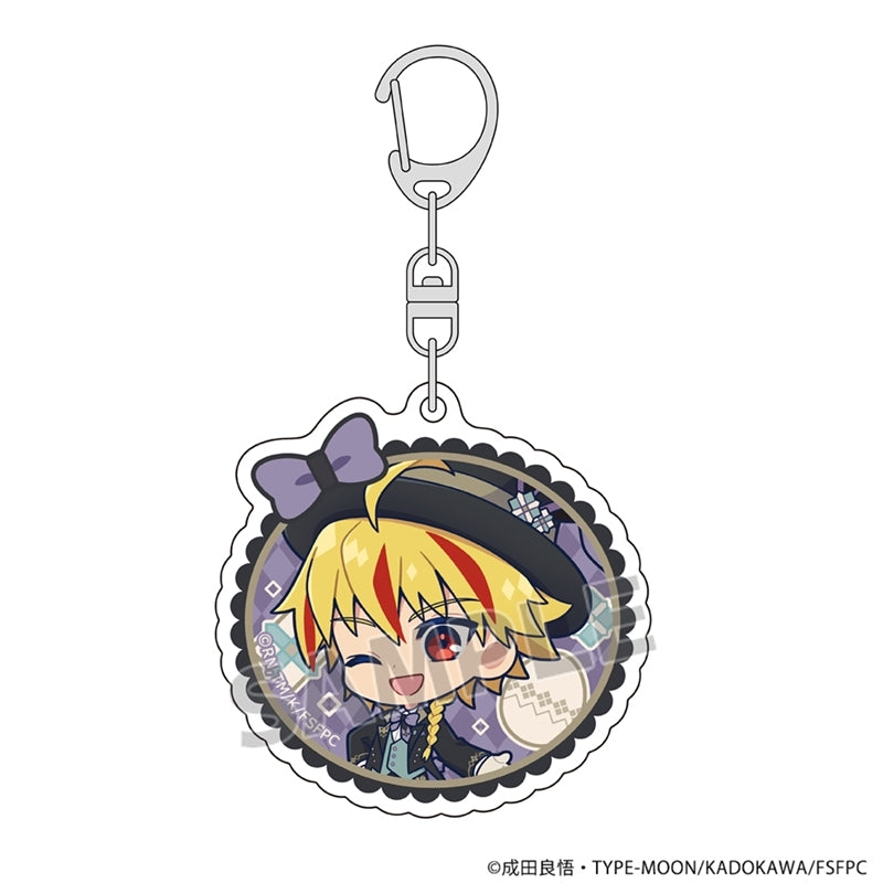 (Goods - Keychain) Fate/strange Fake Acrylic Keychain (Saber/Chibi)