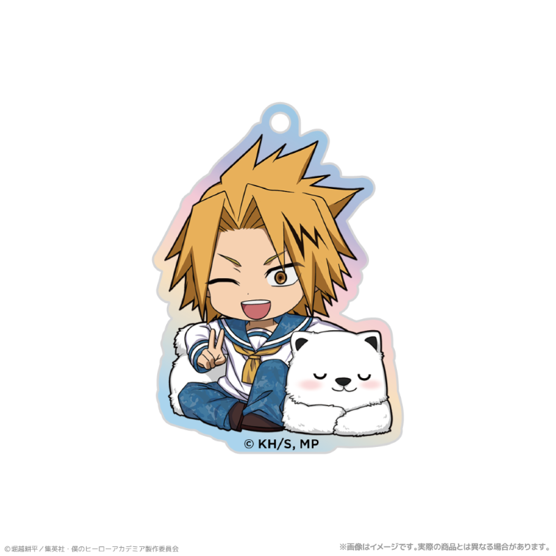 (Goods - Keychain) My Hero Academia Iridescent Acrylic Keychain_Denki Kaminari Together with Sea Creatures PLUS ULTRA