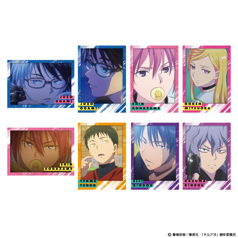 (1BOX=8)(Goods - Card) Kill Blue Trading Photo Style Card 8 Types Total