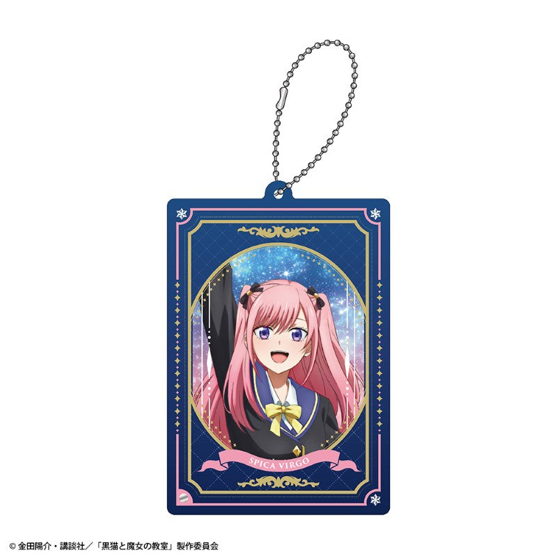 (Goods - Keychain) TV Anime The Classroom of a Black Cat and a Witch Keychain w/Acrylic Card Spica Virgo