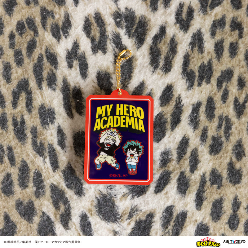 (Goods - Keychain) My Hero Academia Vol.1 Final War Arc Button Badge Keychain
