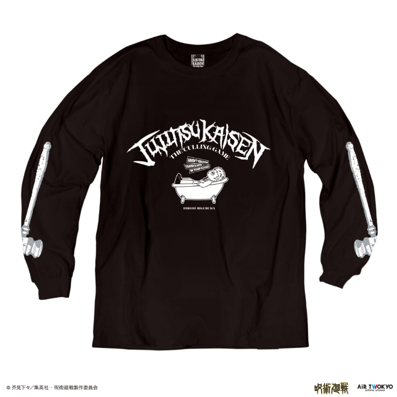 (Goods - Shirt) Jujutsu Kaisen - Culling Game Scene Art Long Sleeve T-shirt 2 (Hiromi Higuruma)