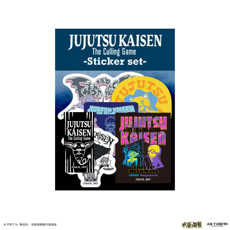 (Goods - Sticker) Jujutsu Kaisen - Culling Game Sticker Set