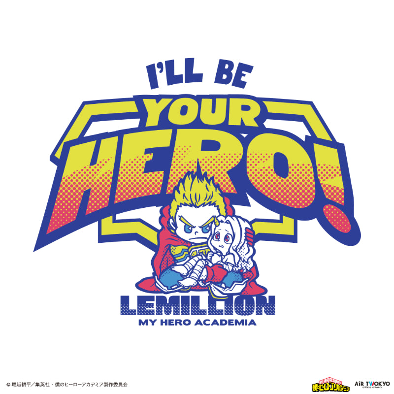 (Goods - Shirt) My Hero Academia Season 4 Scene Art T-shirt 2 (Lemillion & Eri)