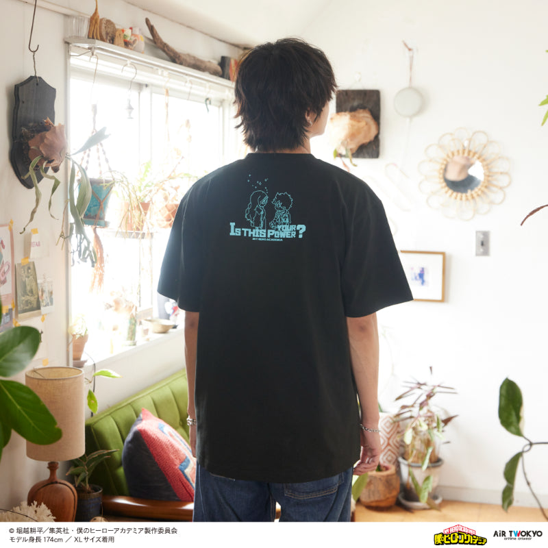 (Goods - Shirt) My Hero Academia Season 4 Scene Art T-shirt 3 (Izuku Midoriya & Eri)