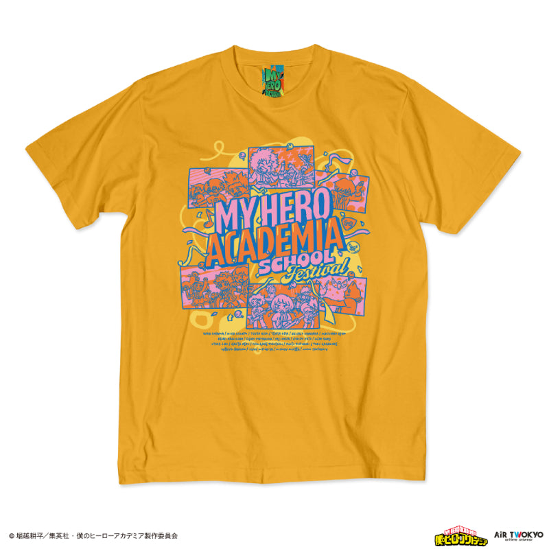 (Goods - Shirt) My Hero Academia Season 4 Scene Art T-shirt7 (School Festival)
