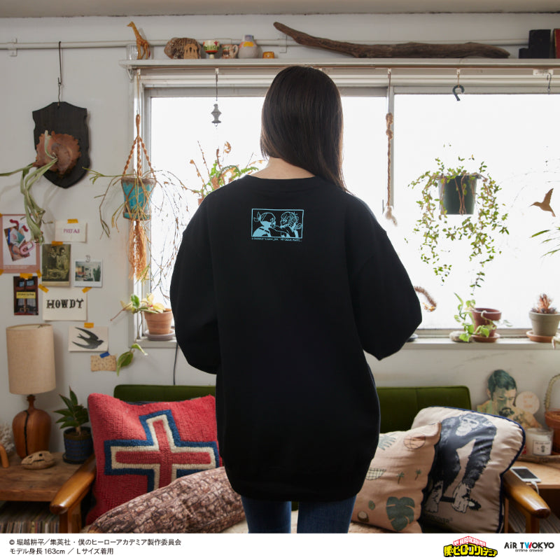 (Goods - Shirt) My Hero Academia Season 4 Scene Art Sweatshirt 3 (Himiko Toga & Twice)