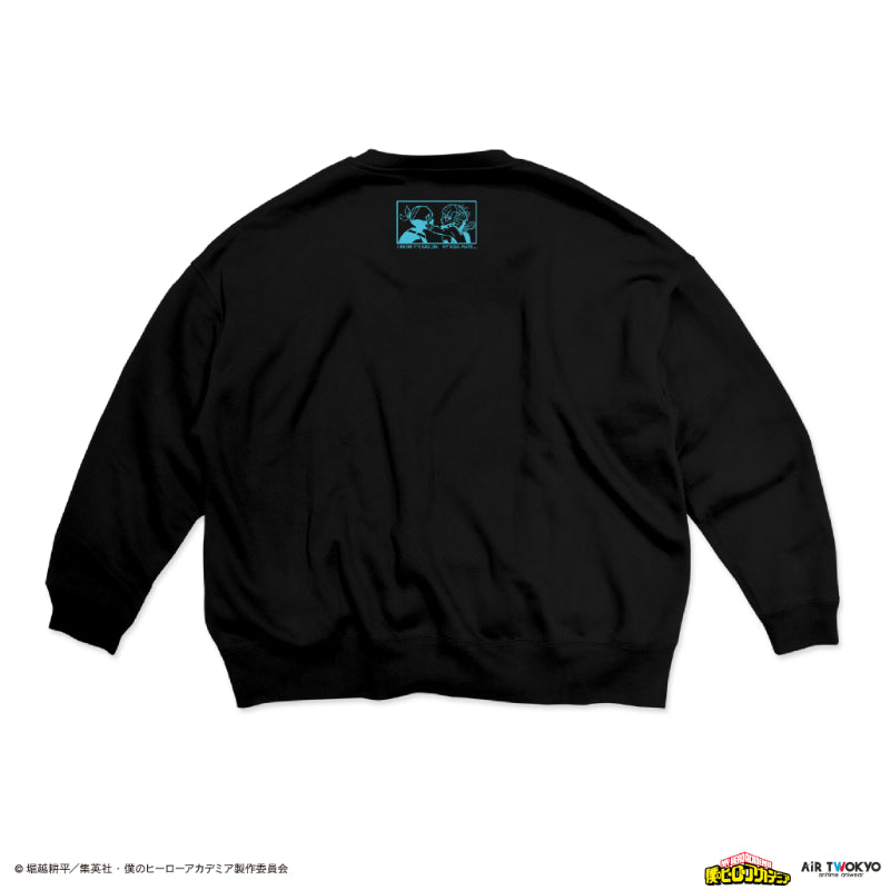 (Goods - Shirt) My Hero Academia Season 4 Scene Art Sweatshirt 3 (Himiko Toga & Twice)