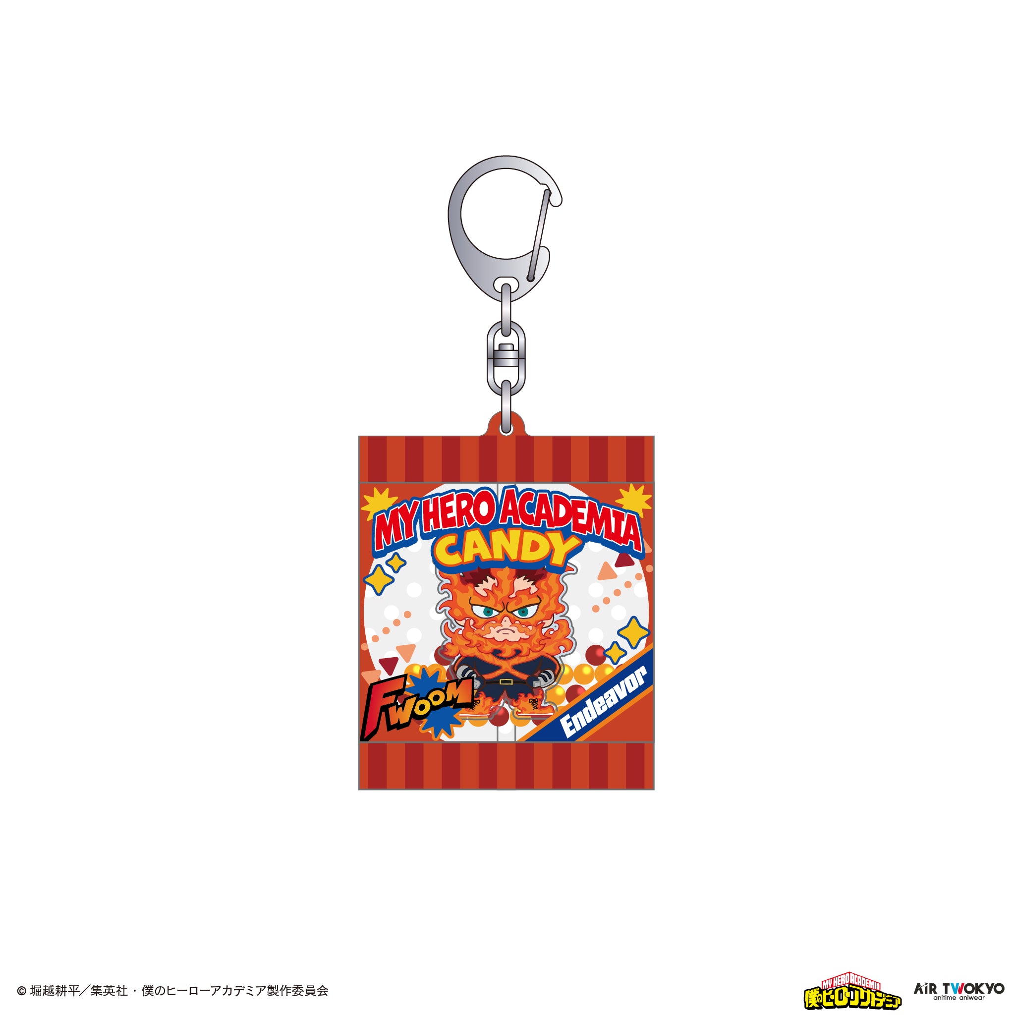 (Goods - Keychain) My Hero Academia Season 4 Candy Package Keychain (Endeavor)