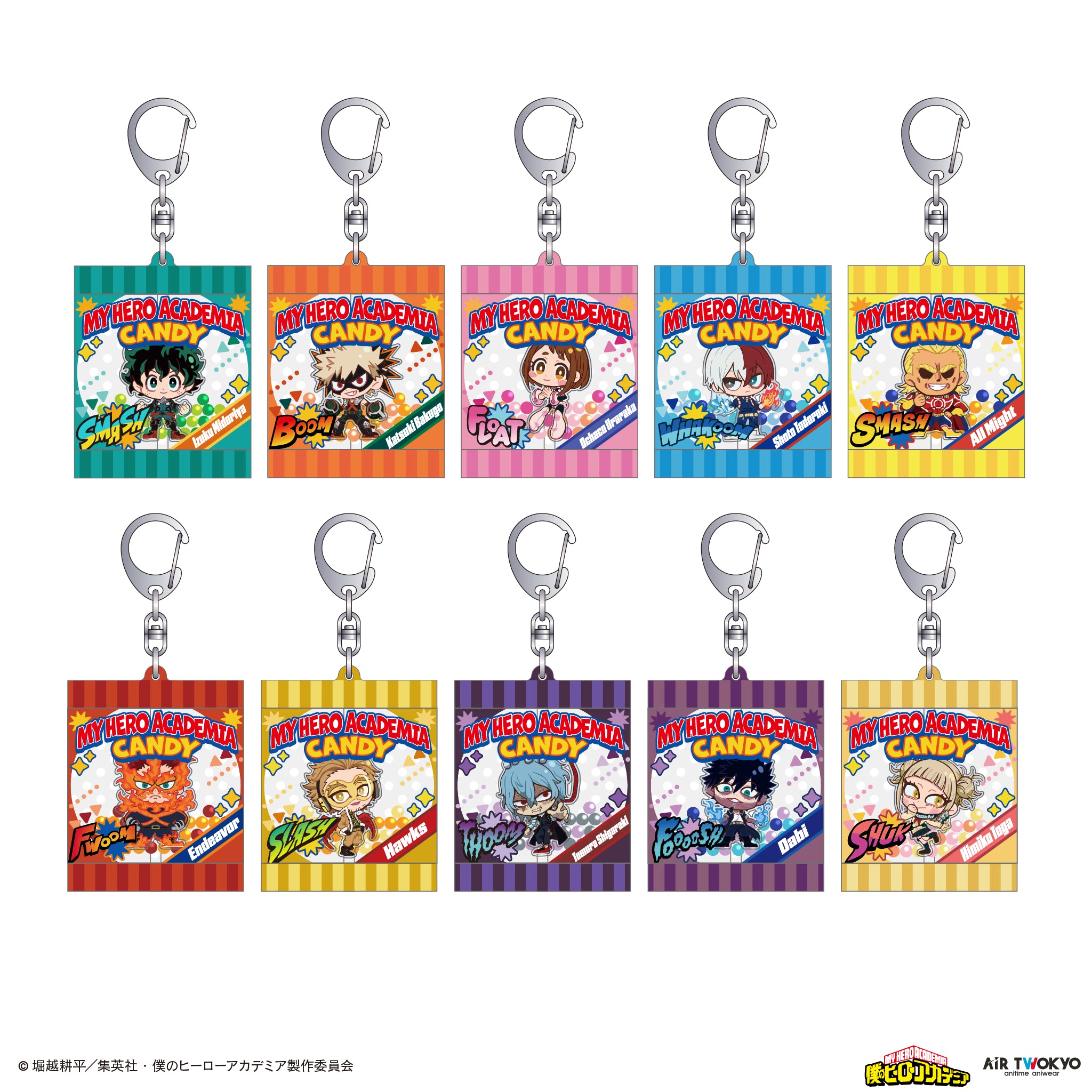 (Goods - Keychain) My Hero Academia Season 4 Candy Package Keychain (Tomura Shigaraki)