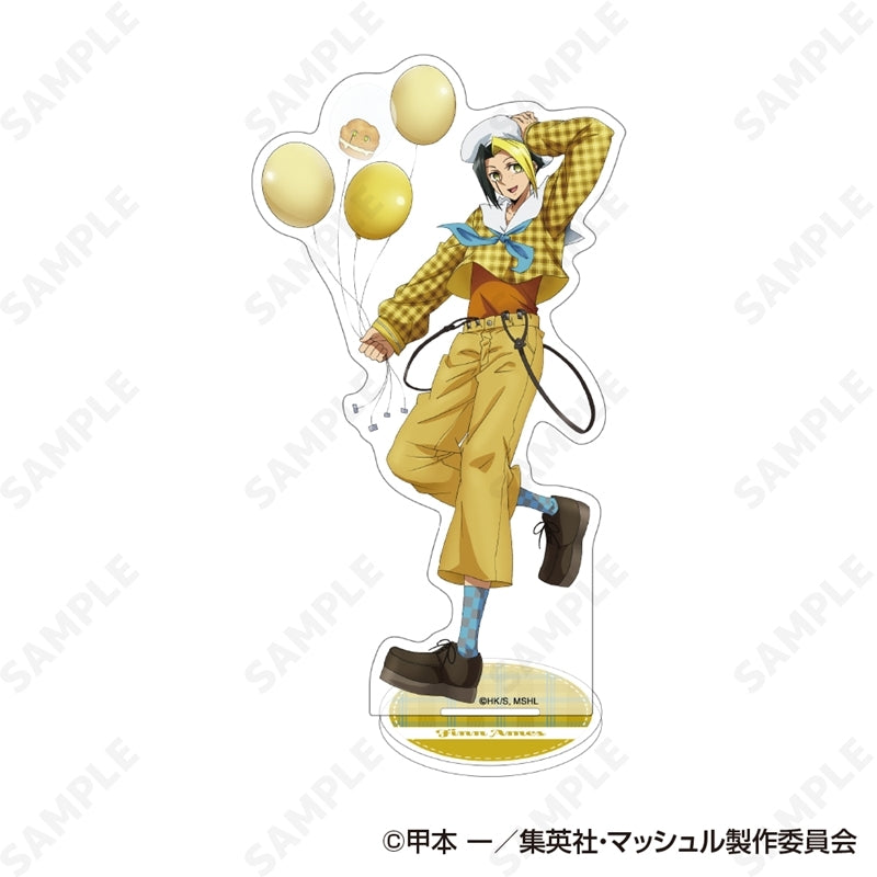(Goods - Acrylic Stand) MASHLE Acrylic Stand 2. Finn Ames [checkered clothes]