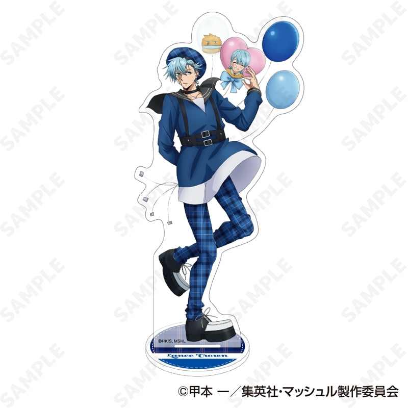 (Goods - Acrylic Stand) MASHLE Acrylic Stand 3. Lance Crown [checkered clothes]