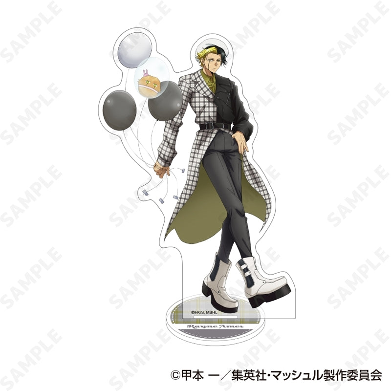 (Goods - Acrylic Stand) MASHLE Acrylic Stand 5. Rayne Ames [checkered clothes]