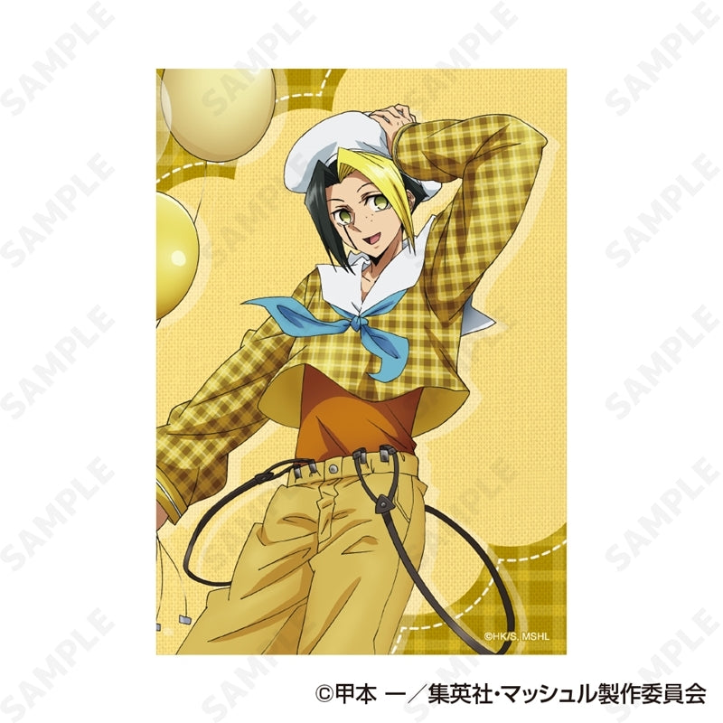 (Goods - Set) MASHLE Clear File & Bromide Set 2. Finn Ames [checkered clothes]