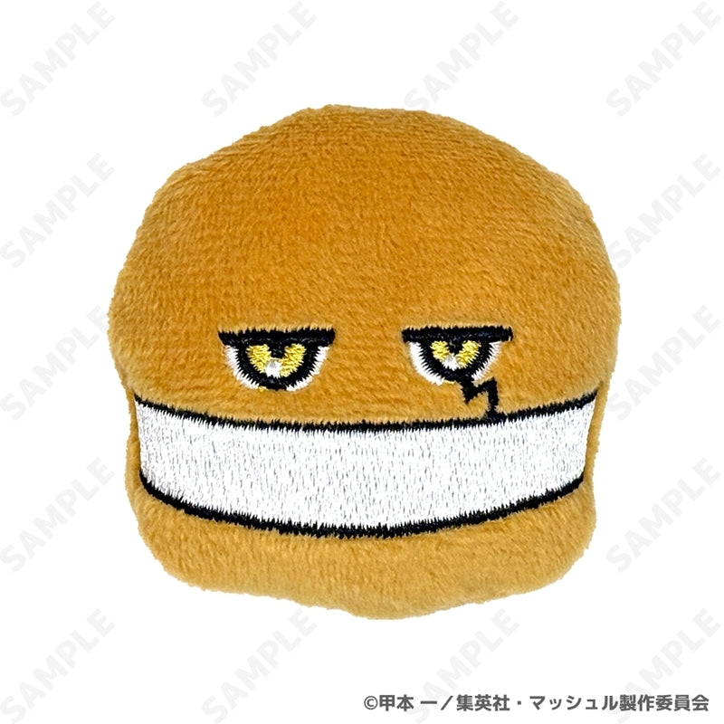 (Goods - Badge) MASHLE Choux Cream Plush Badge 1. Mash Burnedead