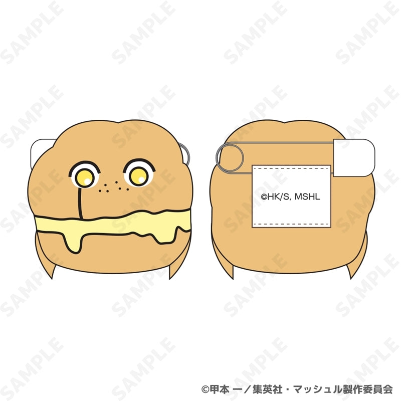 (Goods - Badge) MASHLE Choux Cream Plush Badge 2. Finn Ames