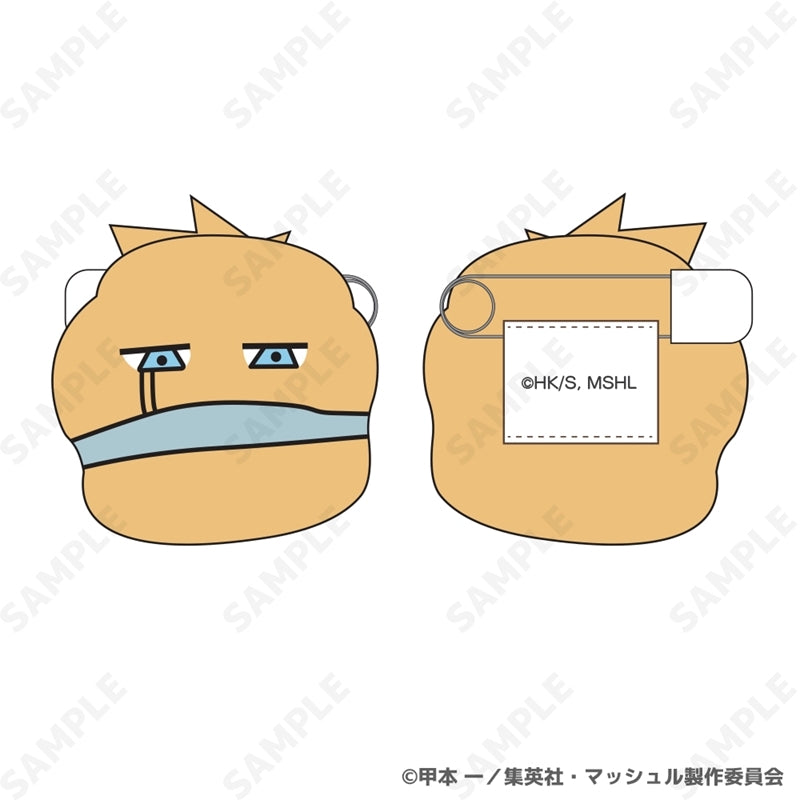 (Goods - Badge) MASHLE Choux Cream Plush Badge 3. Lance Crown