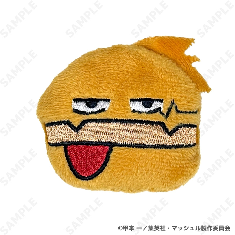 (Goods - Badge) MASHLE Choux Cream Plush Badge 4. Dot Barrett