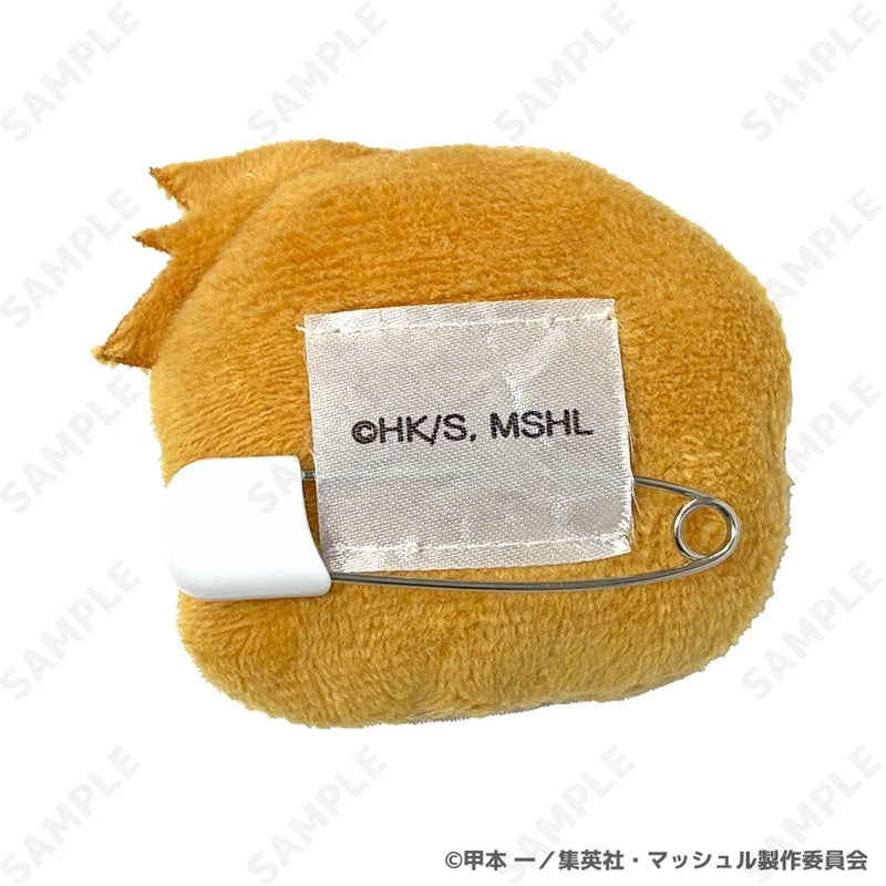 (Goods - Badge) MASHLE Choux Cream Plush Badge 4. Dot Barrett