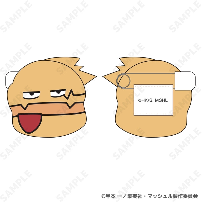 (Goods - Badge) MASHLE Choux Cream Plush Badge 4. Dot Barrett