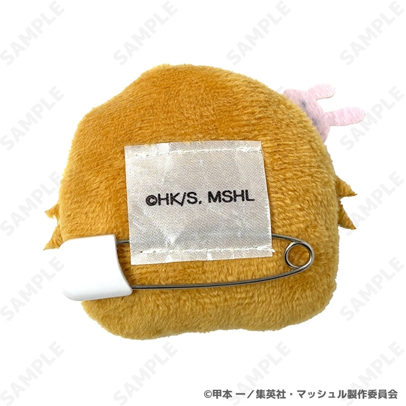 (Goods - Badge) MASHLE Choux Cream Plush Badge 5. Rayne Ames