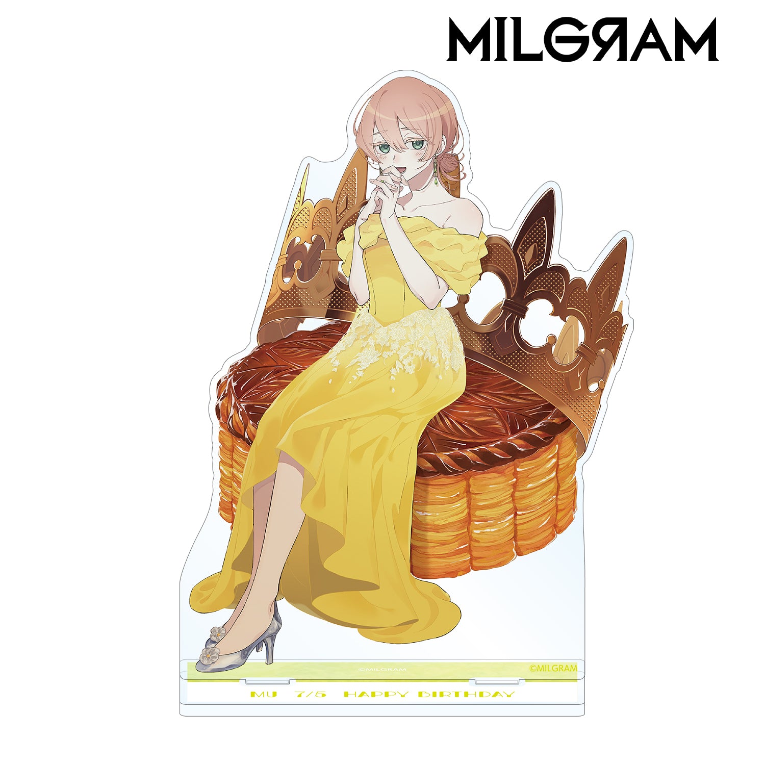 (Goods - Stand Pop) MILGRAM BIG Acrylic Stand Birthday Ver. Feat. Exclusive Art Mu