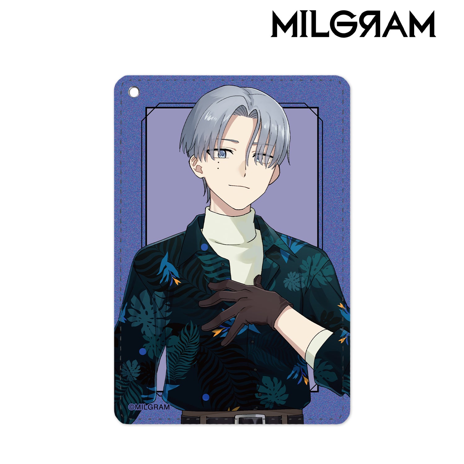 (Goods - Pass Case) MILGRAM 1 Pocket Pass Case First Music Video Costume Ver. Feat. Exclusive Art Shidou