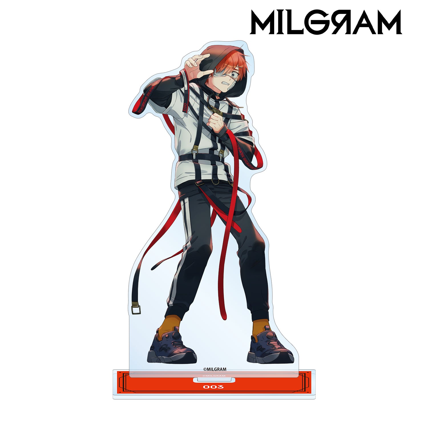 (Goods - Stand Pop) MILGRAM Backdraft BIG Acrylic Stand Cover Art Ver. Fuuta