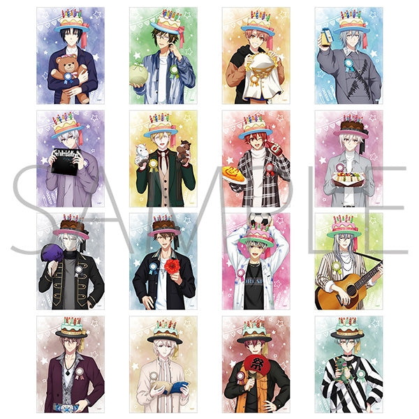 (1BOX=16)(Goods - Bromide) IDOLiSH7 Birthday Card Bromide Collection 16 IDOL ALBUM [16IDOL_Baby]