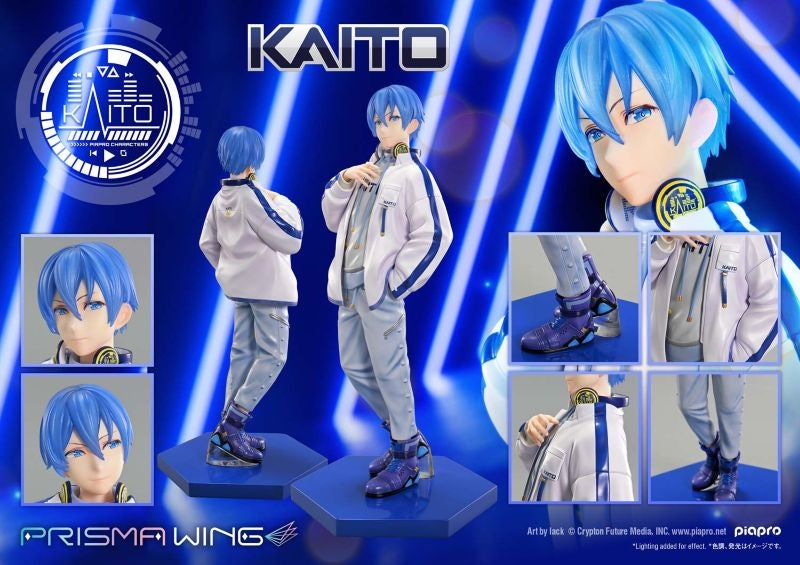 (Figure) PRISMA WING Piapro Characters KAITO "Art by lack" 1/7 Scale Complete Figure